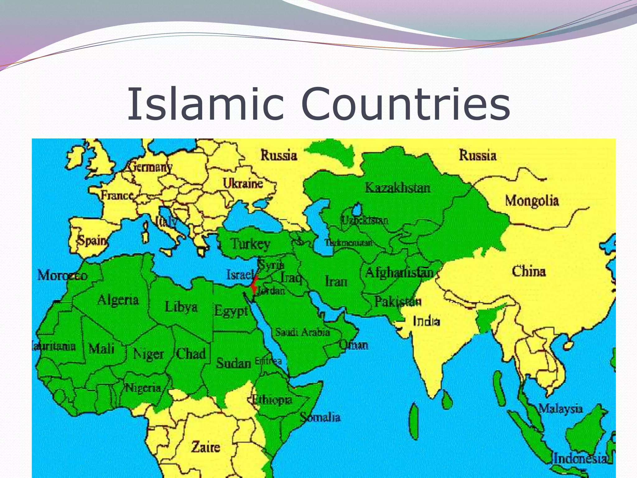Geography of the muslim world class 7th | PPTX