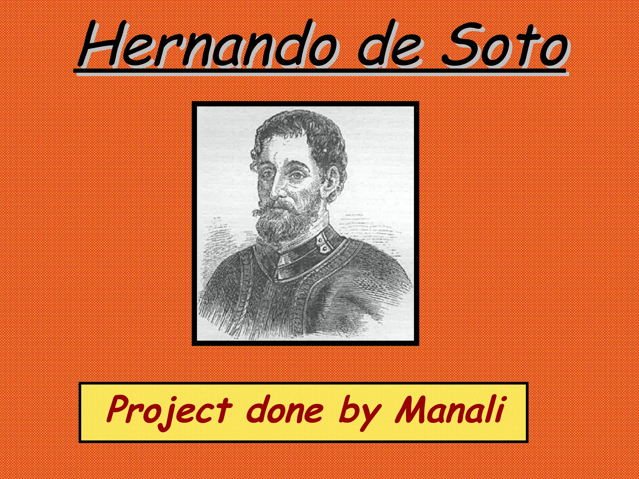 Hernando de Soto PPT