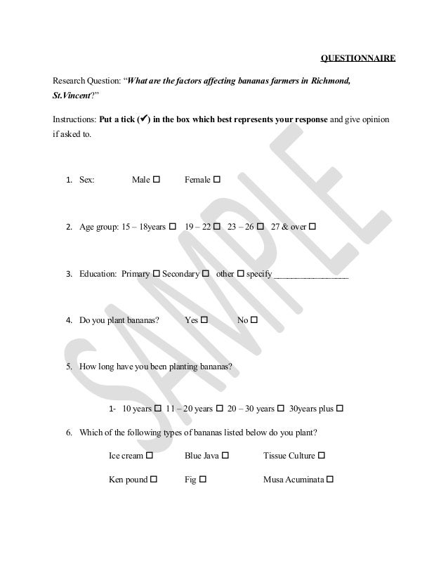 Geography questionnaire2
