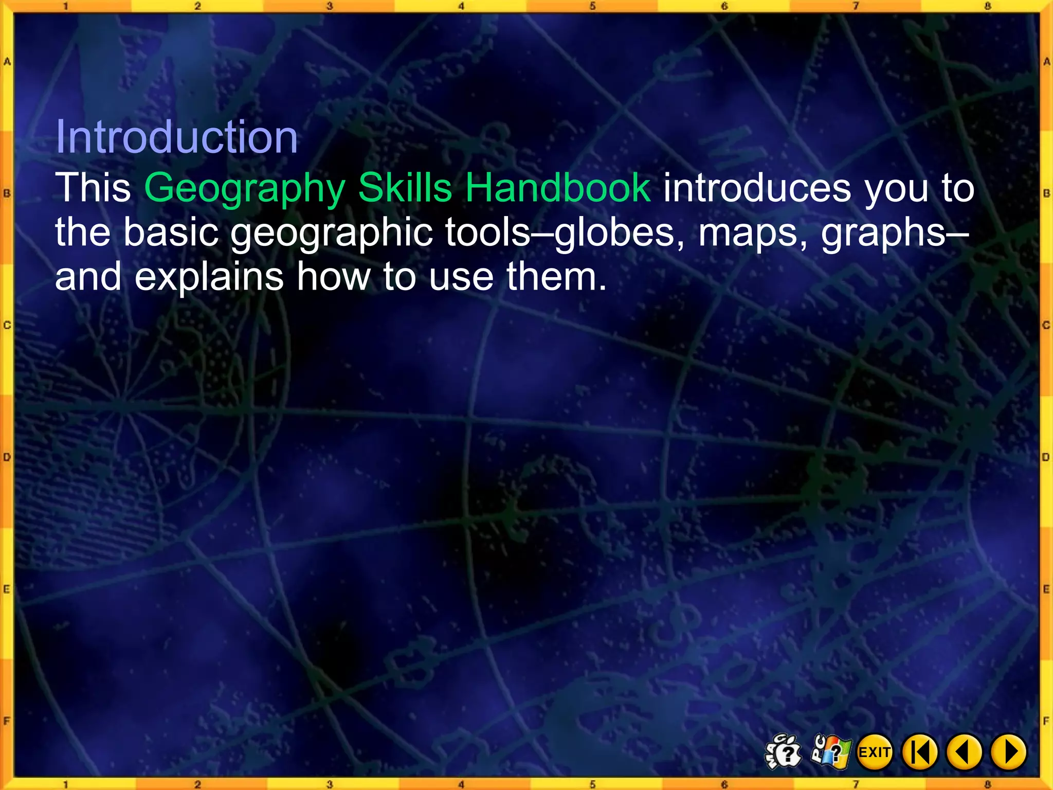 Geography skills handbook1 | PPT | 3-D Graphics | Computer Software and ...