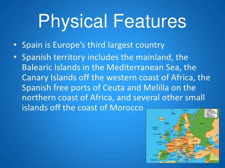 Geography spain