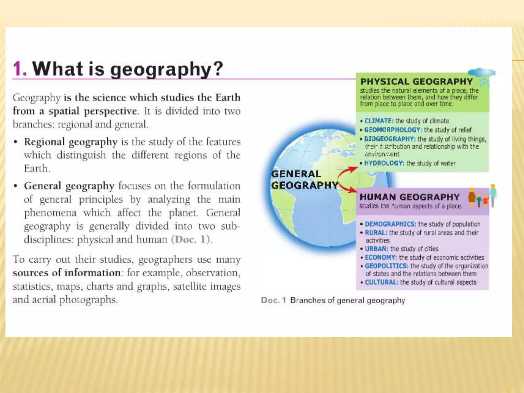 Geography tools | PPTX