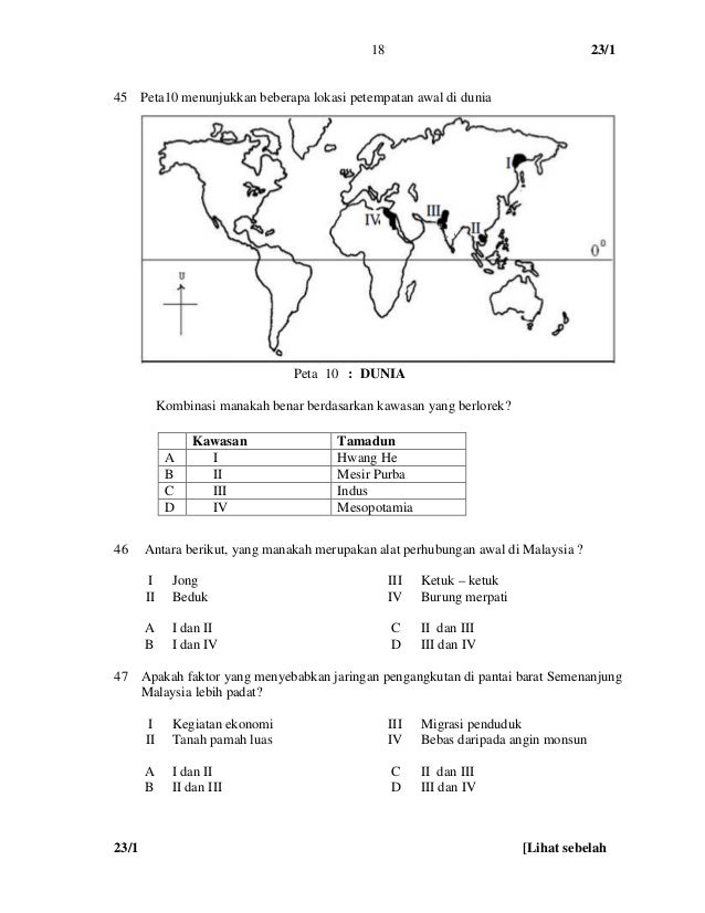 Geog soalan pmr 2013
