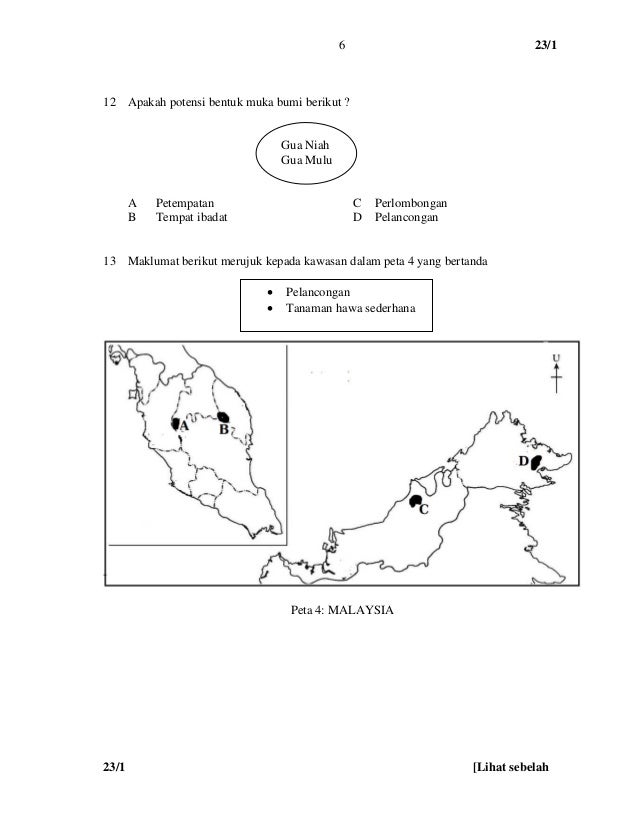 Geog soalan pmr 2013