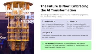 Tai Database AI in Modern Systems: Military, Databases & the Future with Quantum ...