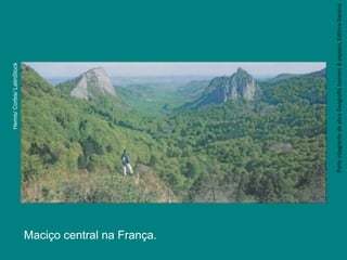 ParteintegrantedaobraGeografiahomem&espaço,EditoraSaraiva
Maciço central na França.
Hemis/Corbis/LatinStock
 