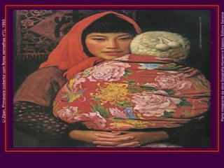 ParteintegrantedaobraGeografiaHomemeEspaço,EditoraSaraiva
LiZijian,Primavera(cobertorcomfloresvermelhasnº1).1993.
 