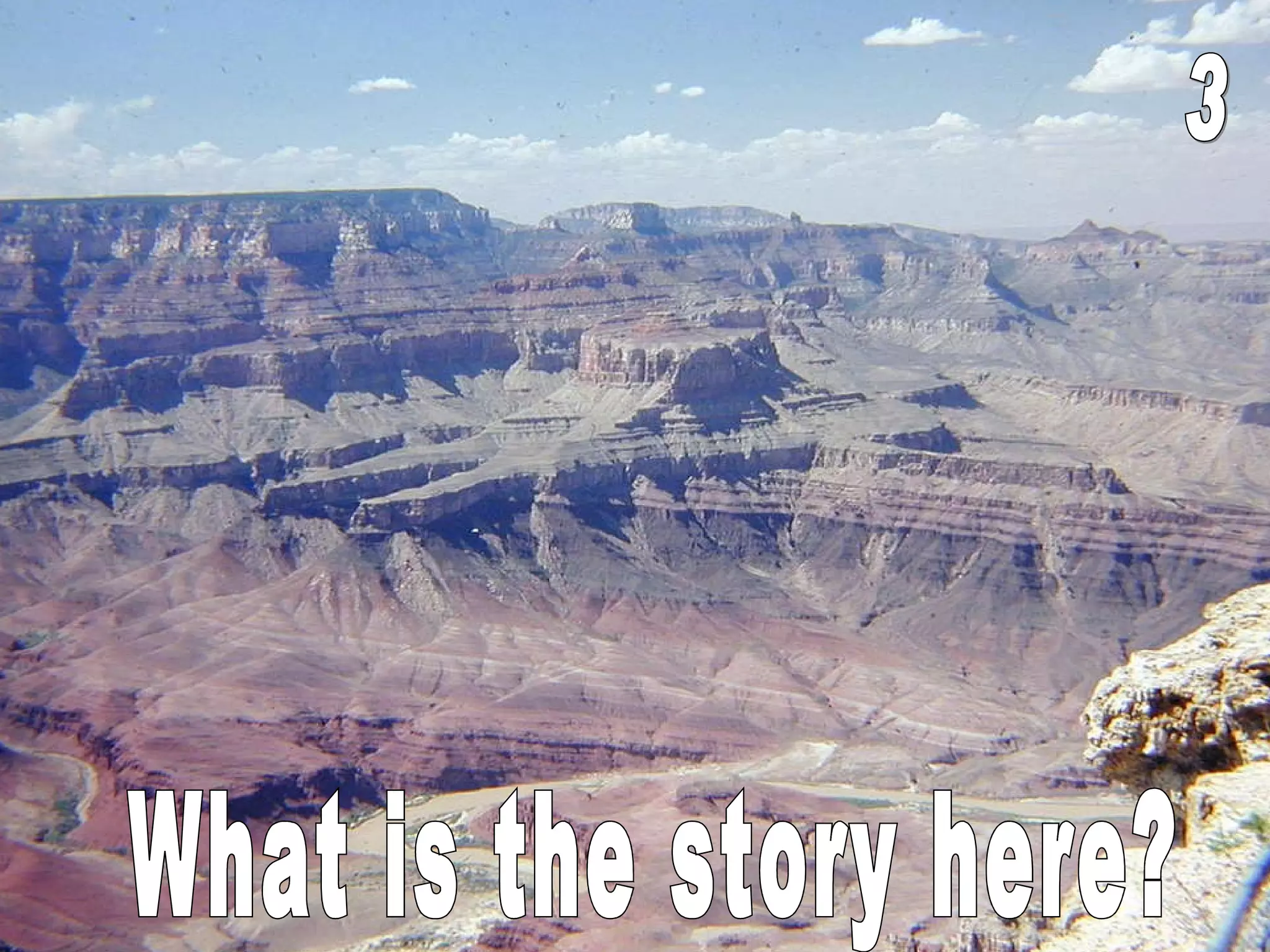 What is the story here? 3 