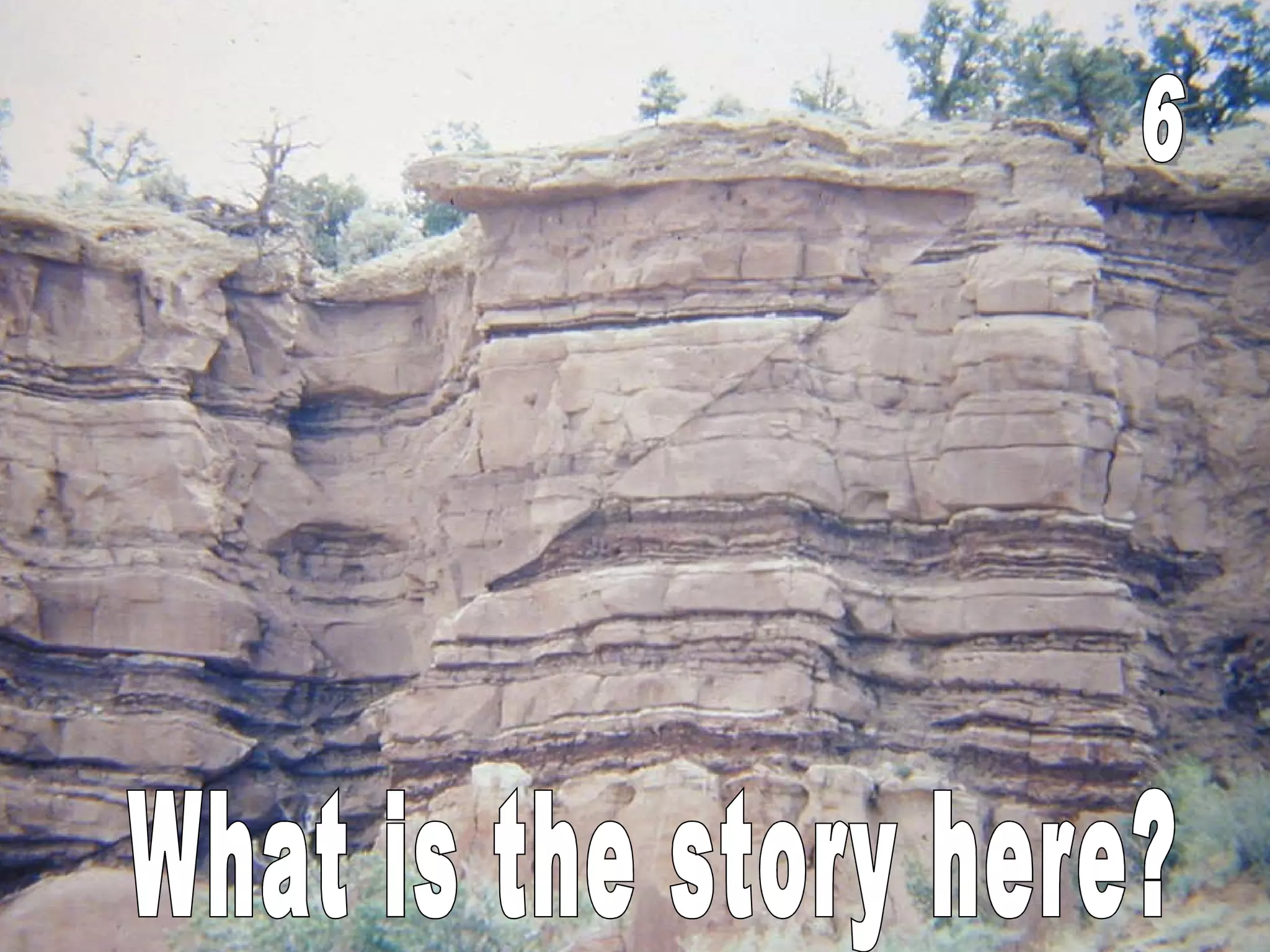 What is the story here? 6 