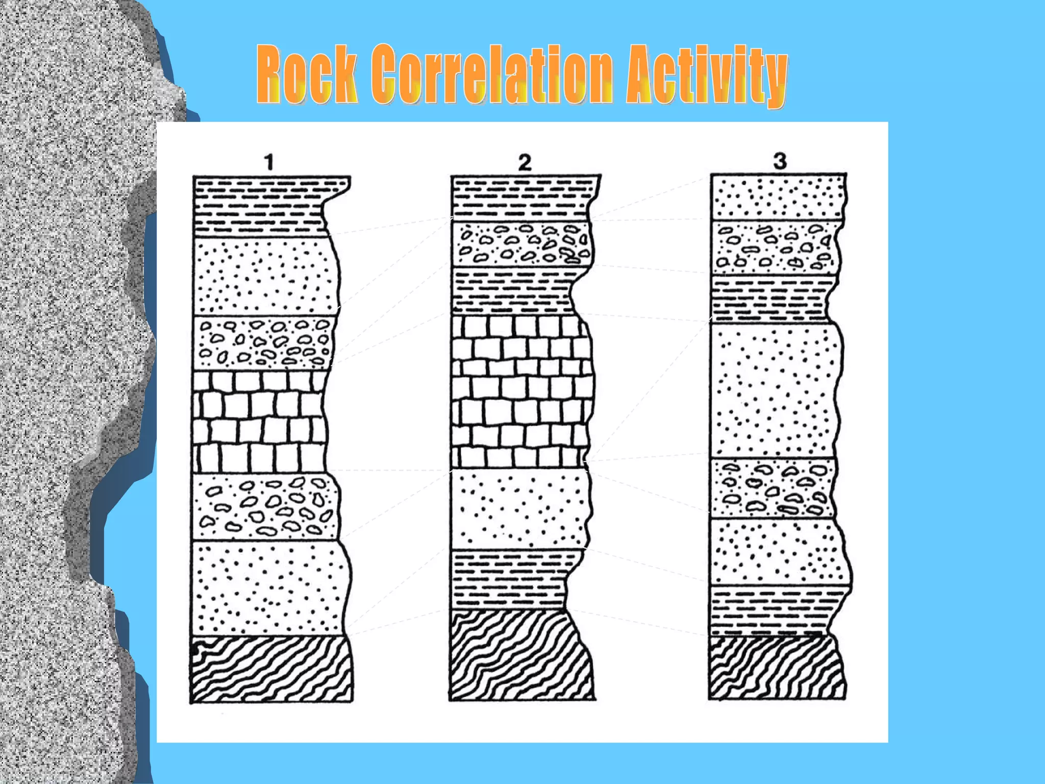 Rock Correlation Activity 