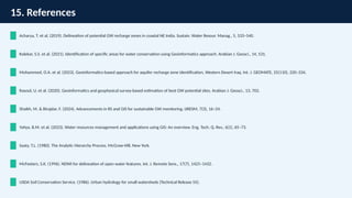 Geoinformatics Applications in Surface and Subsurface Water Management ...