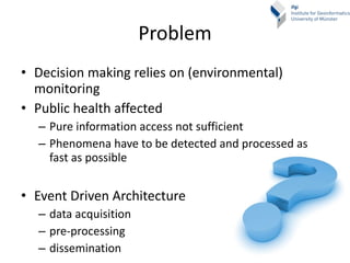 An Event Driven Architecture for Decision Support