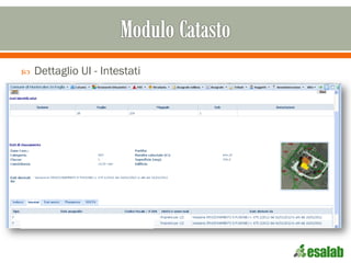  Dettaglio UI - Intestati
 