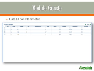  Lista UI con Planimetria
 