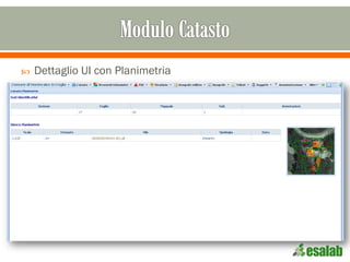  Dettaglio UI con Planimetria
 