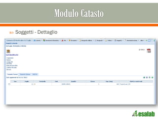  Soggetti - Dettaglio
 