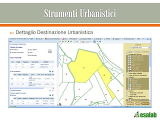  Dettaglio Destinazione Urbanistica
 