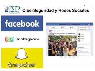 36
CiberSeguridad y Redes Sociales
 