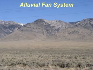 Photo by W. W. Little
Alluvial Fan System
 