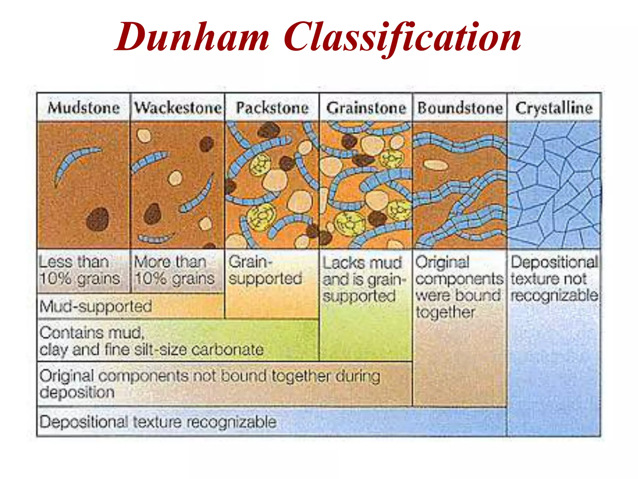 Dunham Classification
 