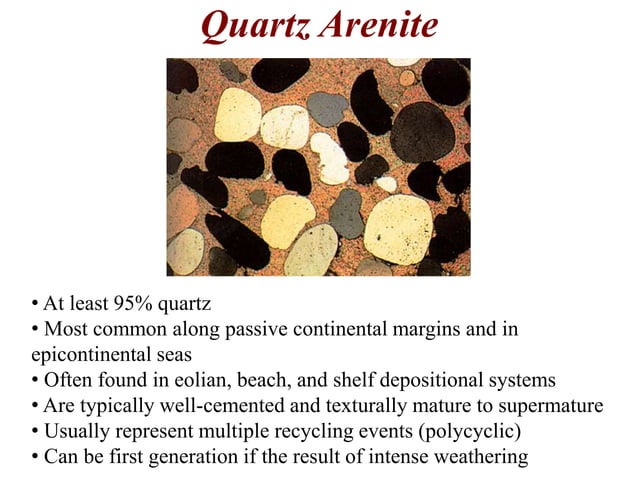 Classification of Sandstone | PPTX