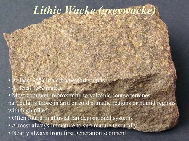 Classification of Sandstone | PPTX