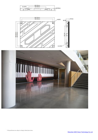 Shenzhen GEO Vision Technology Co.,Ltd
*All specification are subject to change without prior notice.
 