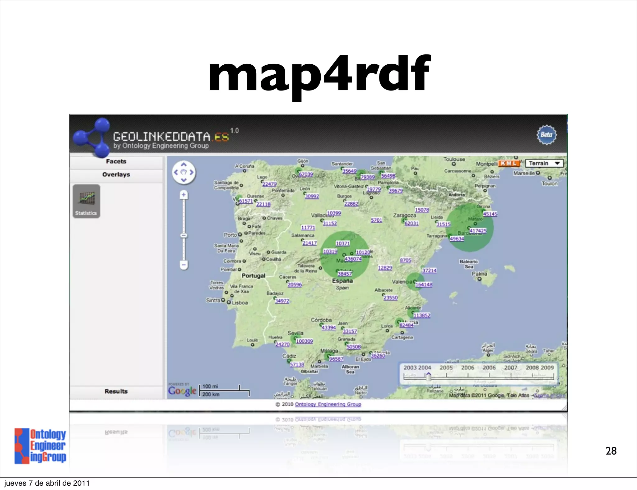 map4rdf




                                      28

jueves 7 de abril de 2011
 