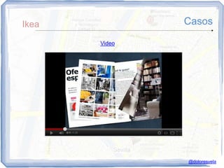 Ikea           Casos

       Video
       




               @doloresvela
 
