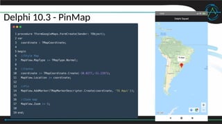 Delphi 10.3 - PinMap
 