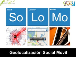Geolocalización Social Móvil
 