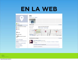 EN LA WEB




lunes 20 de junio de 2011
 