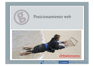 Posicionamiento web

 