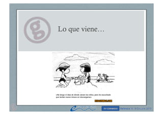 Lo que viene…

 