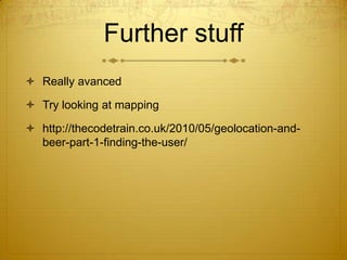 Geolocation | PPTX