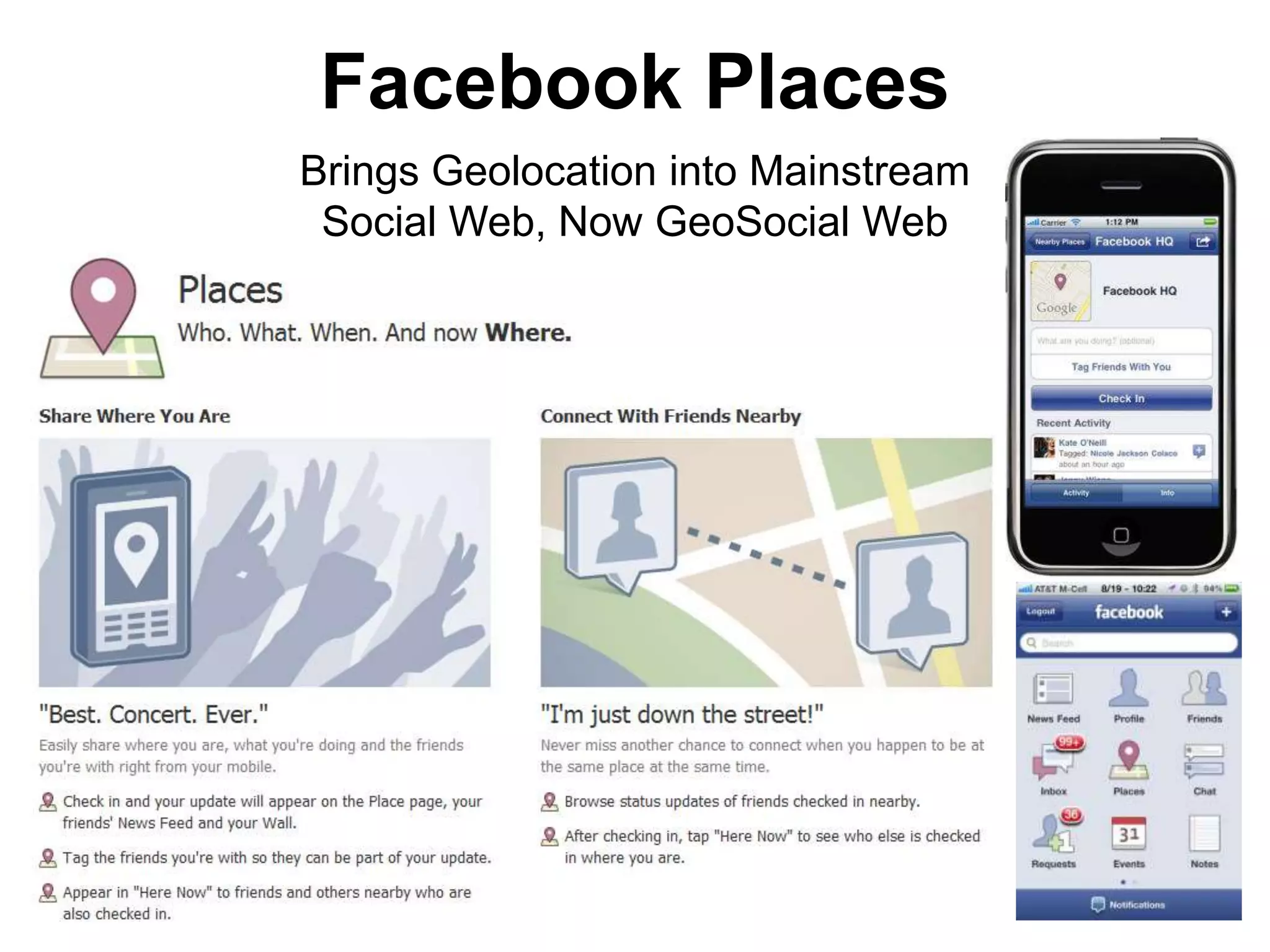 Twitter GeolocationEnable More Offline Interaction