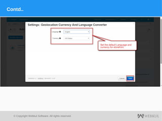 © Copyright Webkul Software, All rights reserved.
Contd..
 