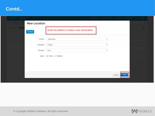 © Copyright Webkul Software, All rights reserved.
Contd..
 