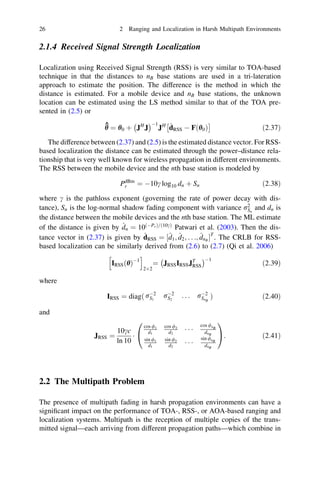 Localization Technique Pdf Geolocation techniques | PDF