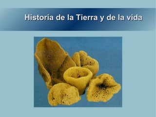 Historia de la Tierra y de la vida 