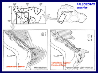 PALEOZOICO
                                               superior




                       Carbonífero superior-
                       Pérmico inferior
Carbonífero inferior
 