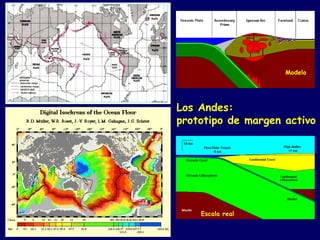 Modelo




Los Andes:
prototipo de margen activo




    Escala real
 