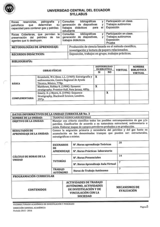 Geología del petróleo