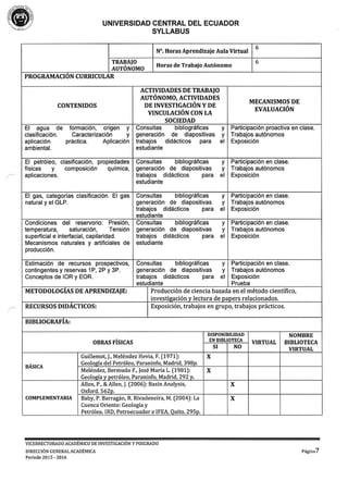 Geología del petróleo