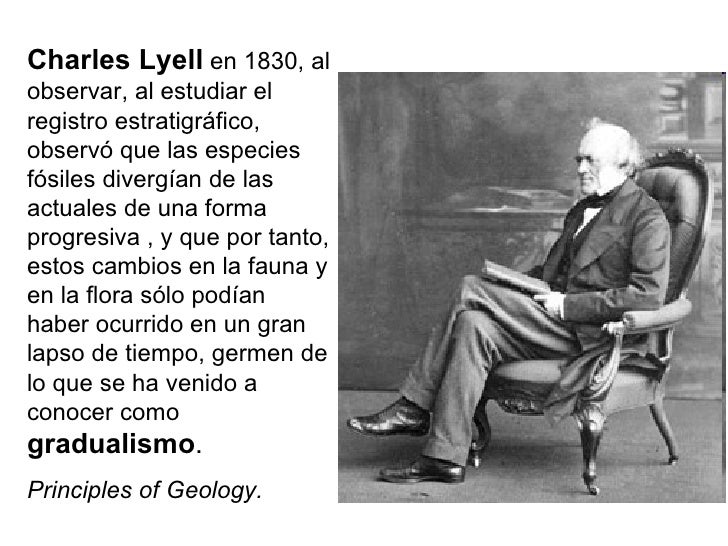 Que Establece Charles Lyell En Su Libro Principios De Geologia
