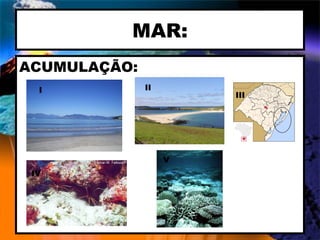MAR: ACUMULAÇÃO: I II III IV V 