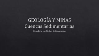 Geologia y Minas UTPL