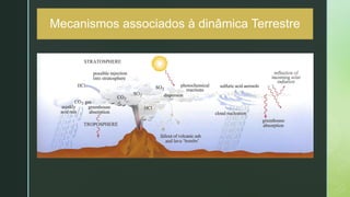 zMecanismos associados à dinâmica Terrestre
 