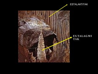 ESTALAKTITAK ESTALAGMITAK 