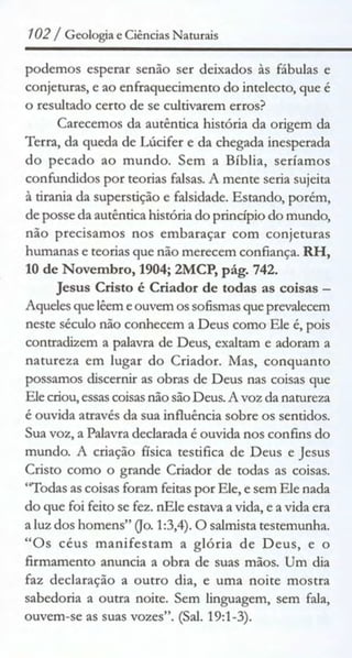 Geologia & ciências naturais